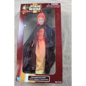 "Star Wars Episode I Hidden Majesty Queen Amidala 12” Doll Hasbro NIB #61776"
